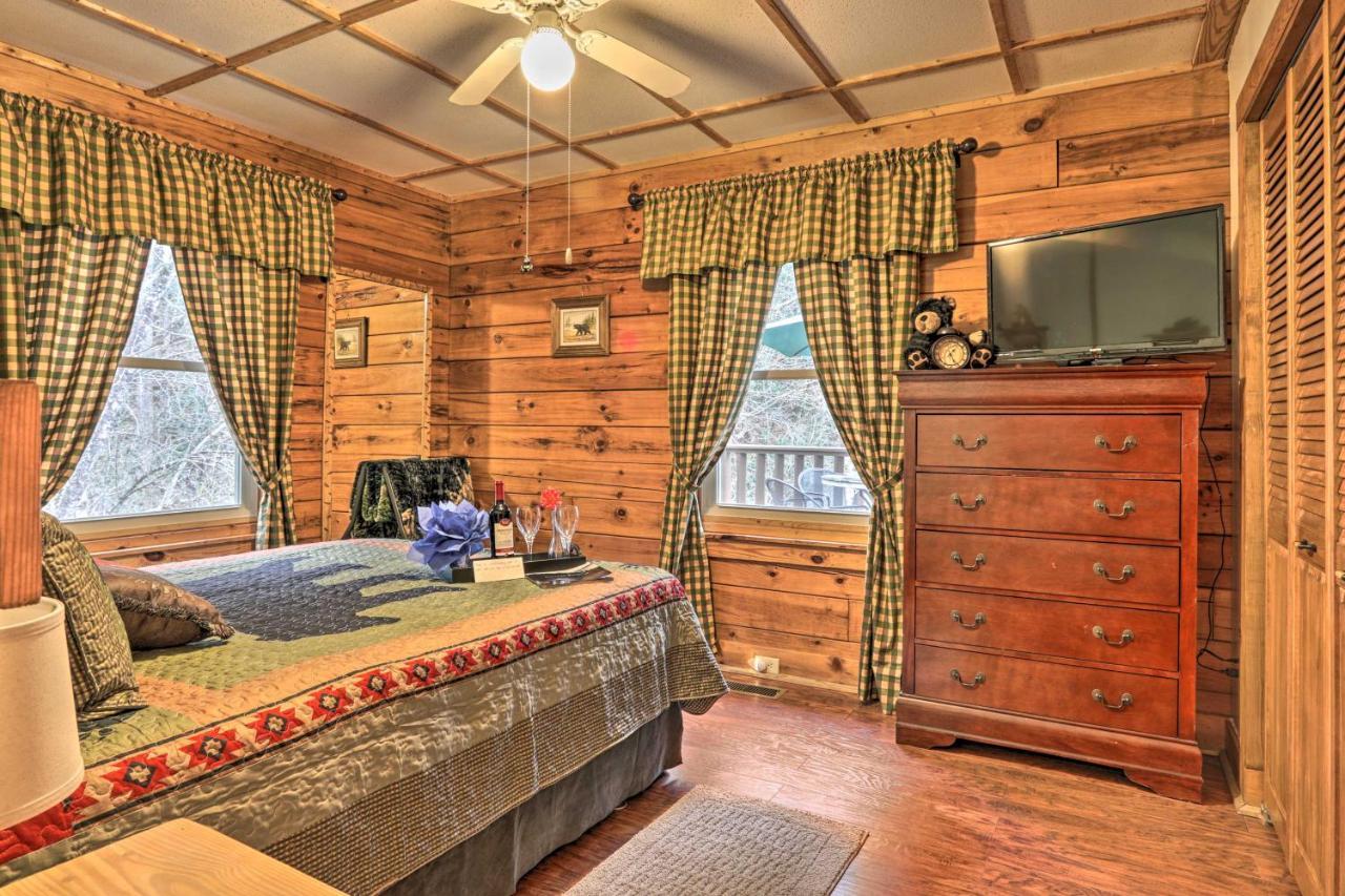 Smoky Mountain Cozy Cove Cabin Deck And Fire Pit! Cosby Exterior foto