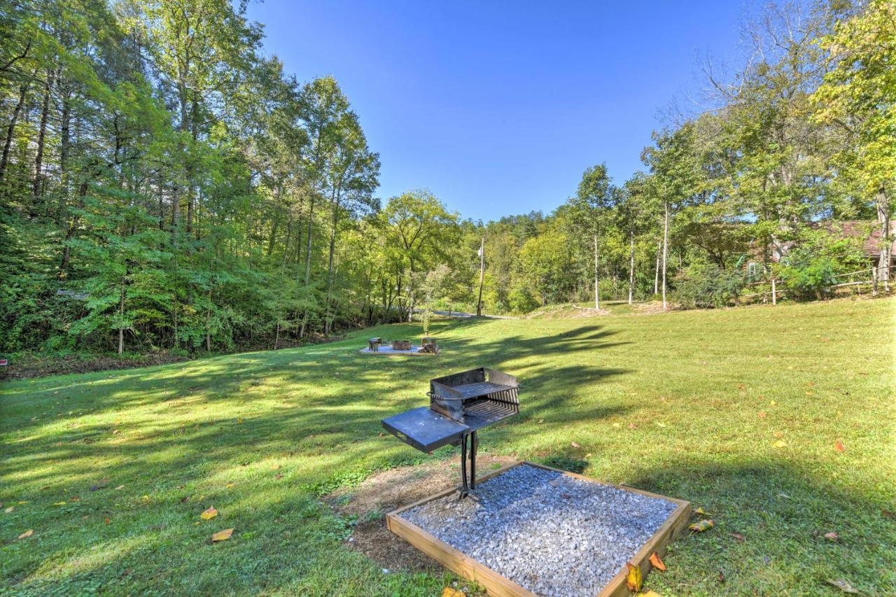 Smoky Mountain Cozy Cove Cabin Deck And Fire Pit! Cosby Exterior foto